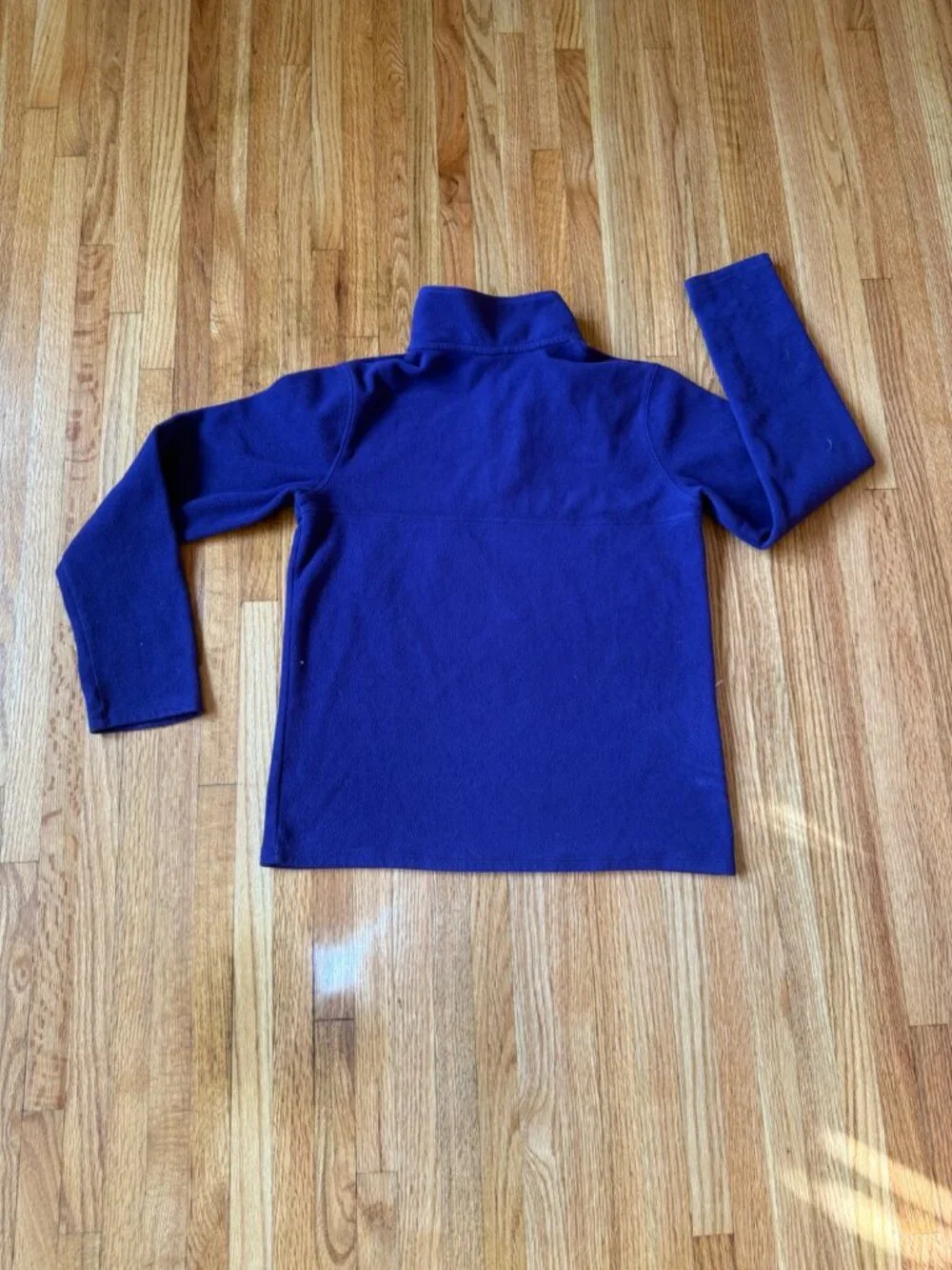 C9 Champion Girls Purple 1/4 Zip Fleece Pullover Jacket Tech Sweatshirt XL 14/16